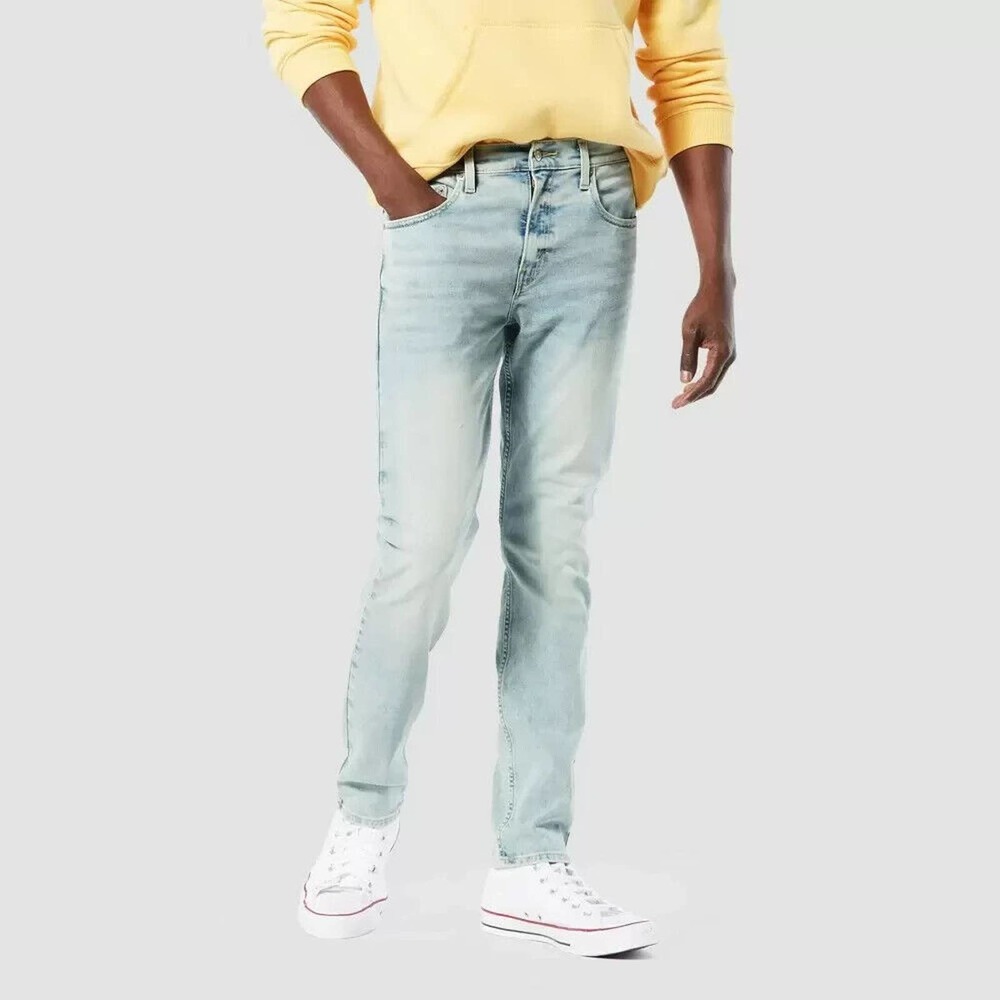 DENIZEN from Levi's Men's 286 Slim Fit Taper Jeans - Blue 32X34